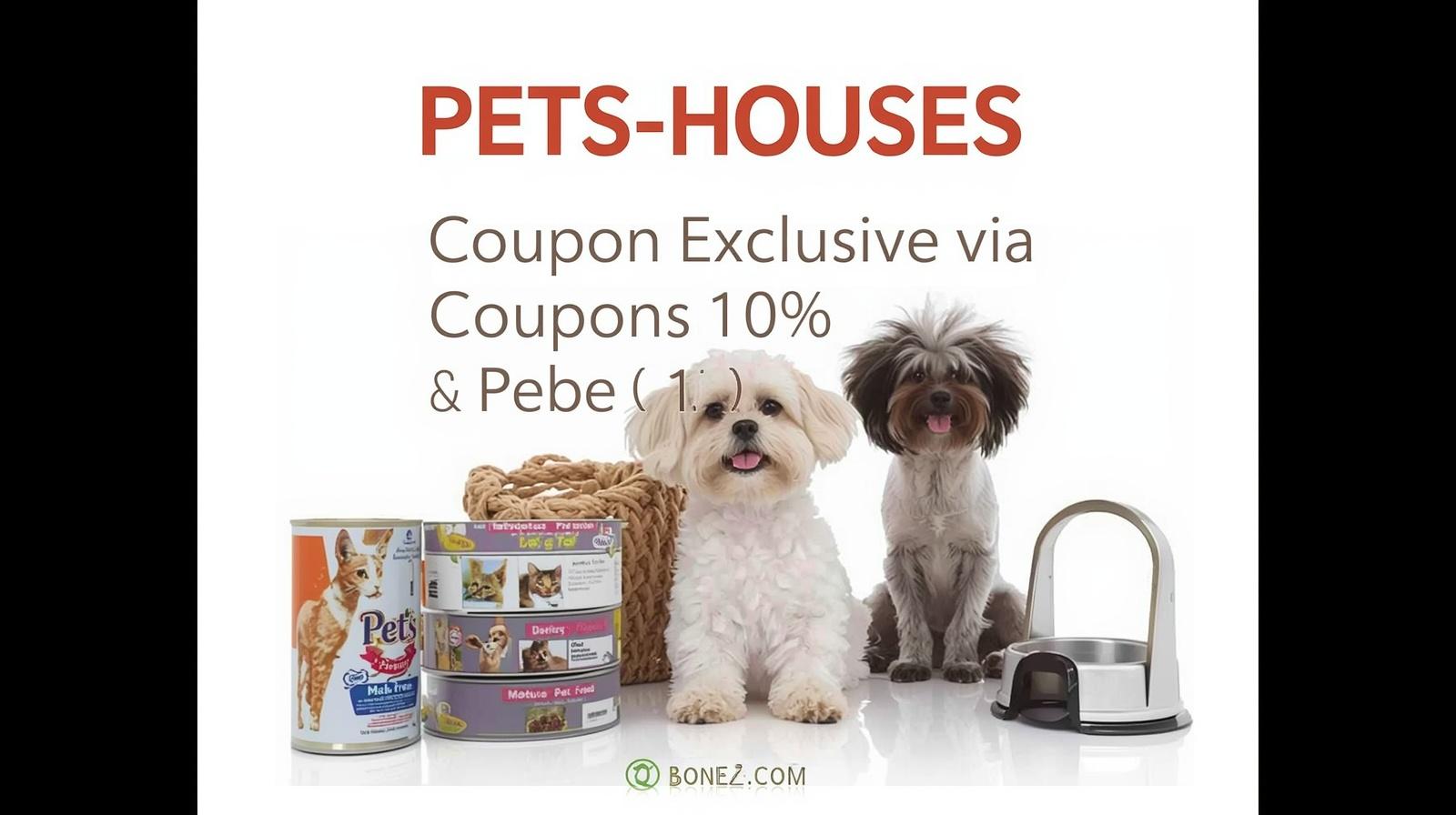 بيوت الحيوانات الأليفة pets houses طعام ودعم صحي للكلاب والقطط